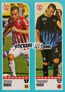 Sticker Antony Robic / Youssouf Hadji - FOOT 2016-2017 n. 564 - Panini