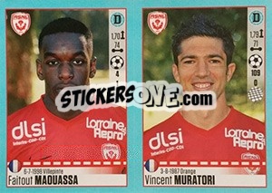 Sticker Faitout Maouassa / Vincent Muratori - FOOT 2016-2017 n. 574 - Panini