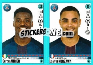 Cromo Serge Aurier / Layvin Kurzawa