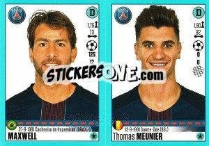 Figurina Maxwell / Thomas Meunier - FOOT 2016-2017 - Panini