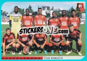 Sticker équipe Rennes - FOOT 2016-2017 n. 718 - Panini