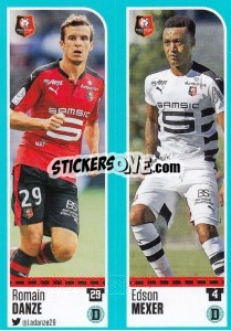 Figurina Romain Danze / Edson Mexer - FOOT 2016-2017 n. 724 - Panini