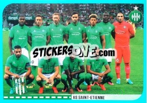 Sticker équipe Saint-Etienne - FOOT 2016-2017 n. 760 - Panini