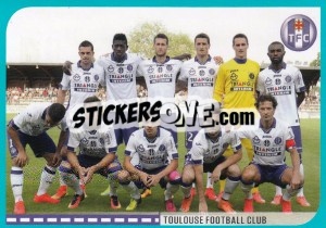 Sticker équipe Toulouse - FOOT 2016-2017 n. 802 - Panini