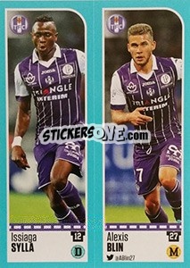 Sticker Issiaga Sylla / Alexis Blin - FOOT 2016-2017 n. 812 - Panini