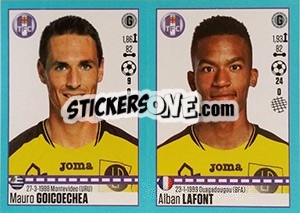 Sticker Mauro Goicoechea / Alban Lafont - FOOT 2016-2017 n. 818 - Panini