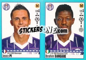 Figurina Jessy Pi / Ibrahim Sangare - FOOT 2016-2017 - Panini