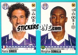 Sticker Pantxi Sirieix / Wergiton Somalia - FOOT 2016-2017 n. 836 - Panini