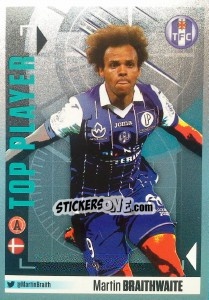 Sticker Martin Braithwaite - FOOT 2016-2017 - Panini