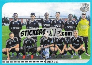 Sticker équipe Amiens - FOOT 2016-2017 - Panini