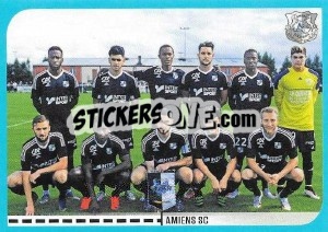 Sticker équipe Amiens - FOOT 2016-2017 n. 852 - Panini