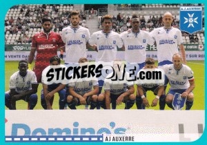 Sticker équipe Auxerre - FOOT 2016-2017 - Panini