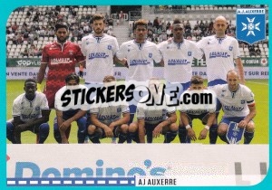 Sticker équipe Auxerre - FOOT 2016-2017 n. 856 - Panini