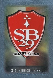 Sticker écusson Brest - FOOT 2016-2017 n. 863 - Panini