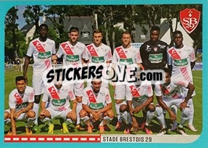 Cromo équipe Brest - FOOT 2016-2017 - Panini