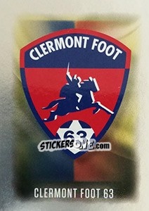 Sticker écusson Clermont - FOOT 2016-2017 - Panini