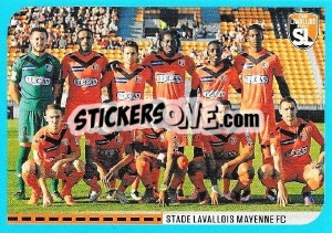 Figurina équipe Laval - FOOT 2016-2017 n. 872 - Panini