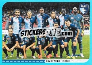 Sticker équipe Le Havre - FOOT 2016-2017 n. 876 - Panini