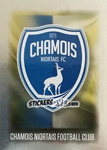 Cromo écusson Niort - FOOT 2016-2017 - Panini