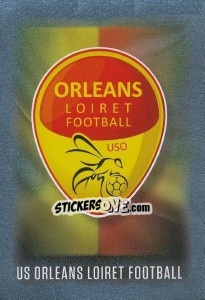 Sticker écusson Orléans - FOOT 2016-2017 n. 891 - Panini