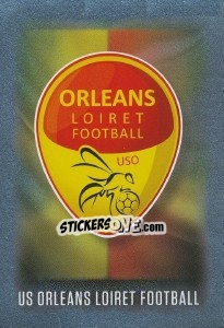 Sticker écusson Orléans - FOOT 2016-2017 - Panini