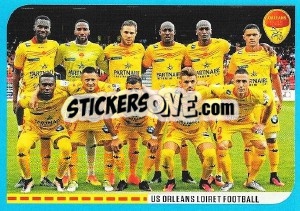 Sticker Équipe Orléans - FOOT 2016-2017 - Panini