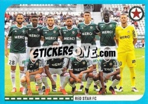 Sticker équipe Red Star - FOOT 2016-2017 n. 896 - Panini