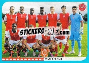 Figurina équipe Reims - FOOT 2016-2017 n. 900 - Panini