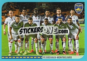 Sticker équipe Sochaux - FOOT 2016-2017 - Panini
