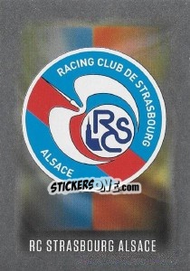 Sticker écusson Strasbourg - FOOT 2016-2017 - Panini