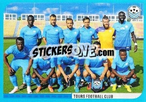 Sticker équipe Tours - FOOT 2016-2017 n. 912 - Panini