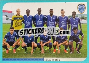 Sticker équipe Troyes - FOOT 2016-2017 n. 916 - Panini