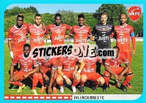 Sticker équipe Valenciennes - FOOT 2016-2017 n. 920 - Panini