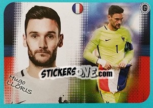 Sticker Hugo Lloris - FOOT 2016-2017 n. P01 - Panini