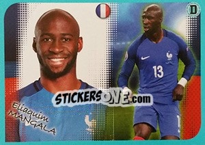 Figurina Eliaquim Mangala - FOOT 2016-2017 - Panini