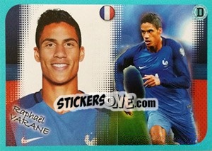 Sticker Raphaël Varane - FOOT 2016-2017 n. P09 - Panini