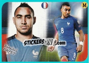 Sticker Dimitri Payet - FOOT 2016-2017 n. P12 - Panini