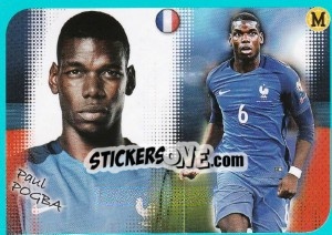 Sticker Paul Pogba - FOOT 2016-2017 n. P13 - Panini