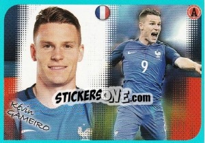 Sticker Kévin Gameiro - FOOT 2016-2017 n. P16 - Panini