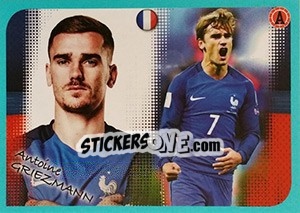 Sticker Antoine Griezmann - FOOT 2016-2017 n. P19 - Panini