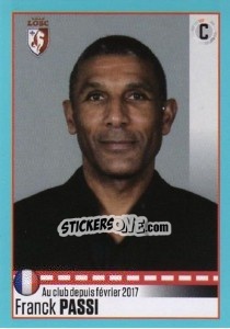 Sticker Franck Passi (Lille) - FOOT 2016-2017 n. T15 - Panini