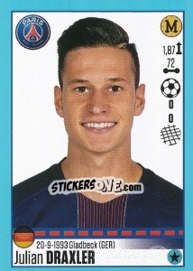 Figurina Julian Draxler (Paris Saint-Germain)