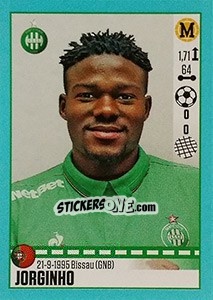 Sticker Jorginho (Saint-Etienne) - FOOT 2016-2017 n. T47 - Panini