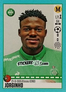 Figurina Jorginho (Saint-Etienne) - FOOT 2016-2017 - Panini