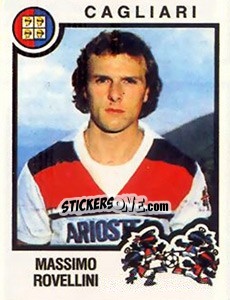Sticker Massimo Rovellini - Calciatori 1982-1983 n. 57 - Panini