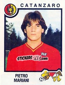 Sticker Piero Mariani - Calciatori 1982-1983 n. 70 - Panini