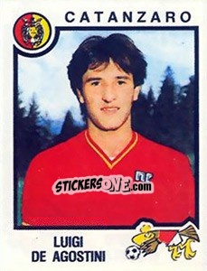 Sticker Luigi De Agostini - Calciatori 1982-1983 - Panini