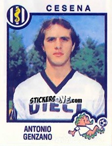 Sticker Antonio Genzano - Calciatori 1982-1983 n. 85 - Panini