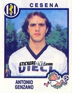 Figurina Antonio Genzano - Calciatori 1982-1983 - Panini