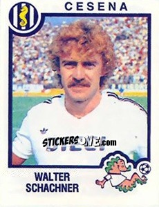 Sticker Walter Schachner - Calciatori 1982-1983 n. 89 - Panini